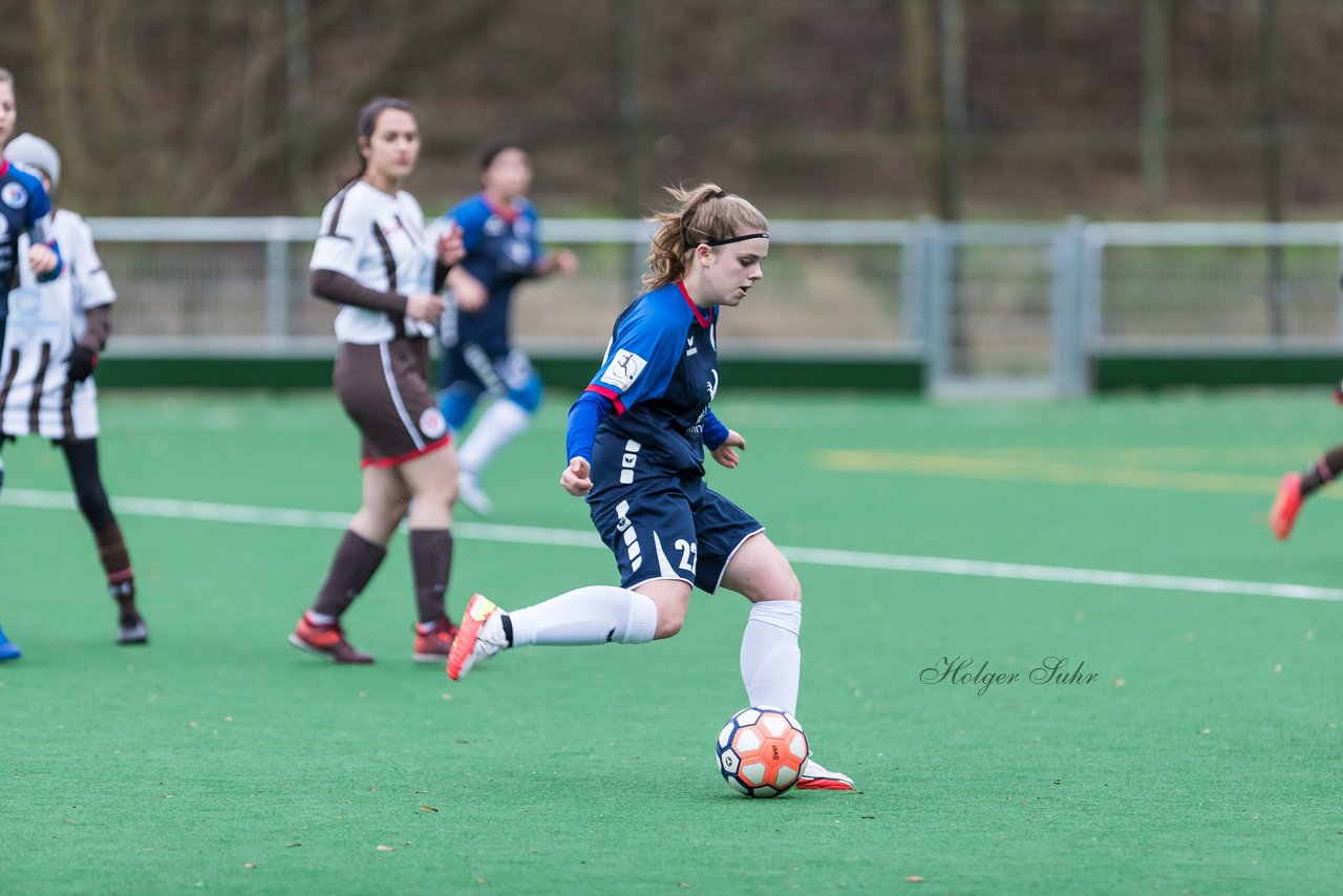 Bild 352 - wBJ VfL Pinneberg - St. Pauli : Ergebnis: 7:0 (Abbruch)